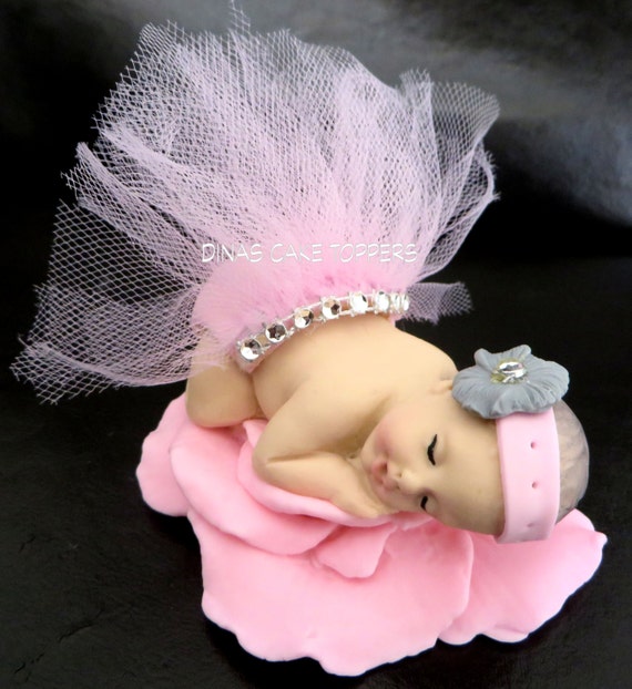 Items similar to Tutu Baby Cake Topper Baby Shower 1st Birthday