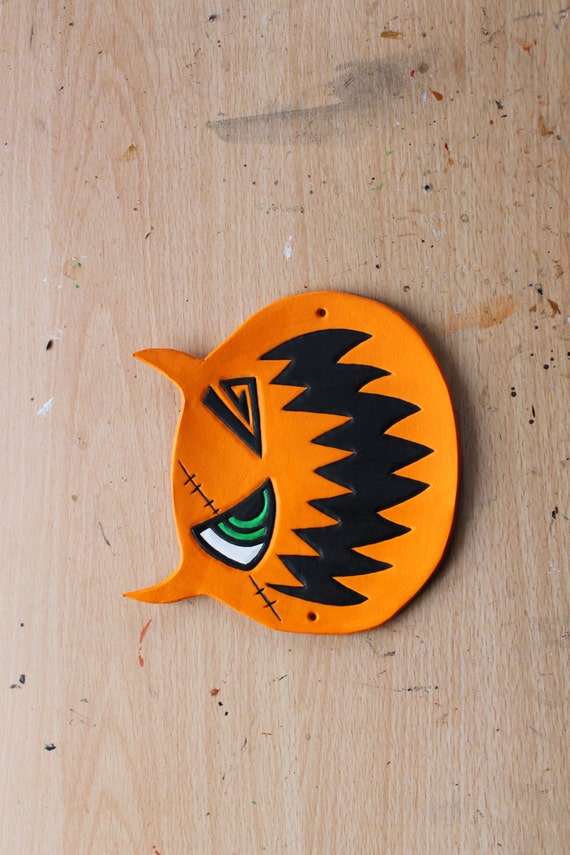 Kingdom Hearts Sora's Halloween Town Pumpkin mask
