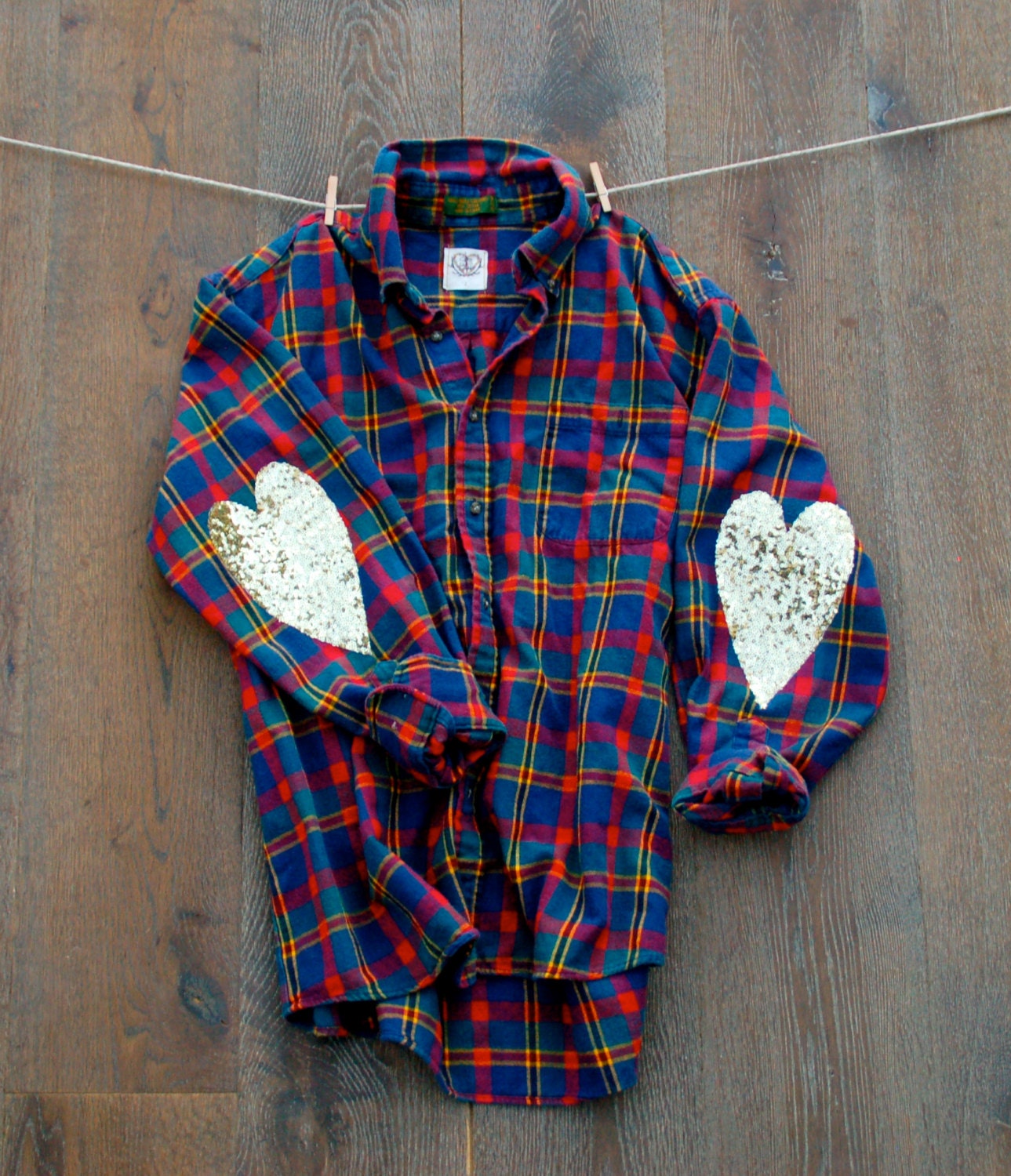 Womens flannel shirt with elbow patches near me online