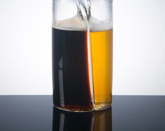 Dual Beer Glass
