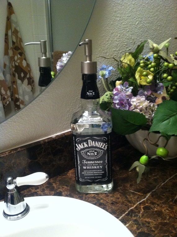 Jack Daniels Bottle Soap Dispenser