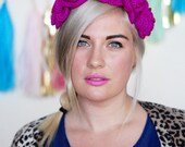Crochet Flower Crown Headband
