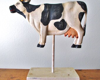 Popular items for wooden cow on Etsy