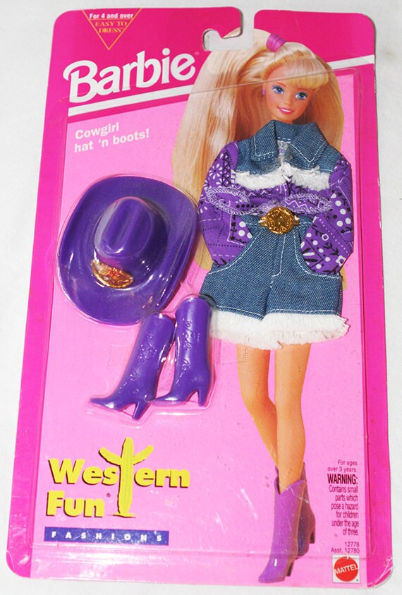 vintage barbie western fun fashions