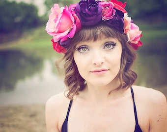 Rose Headband ( Lana Del Rey Inspired )