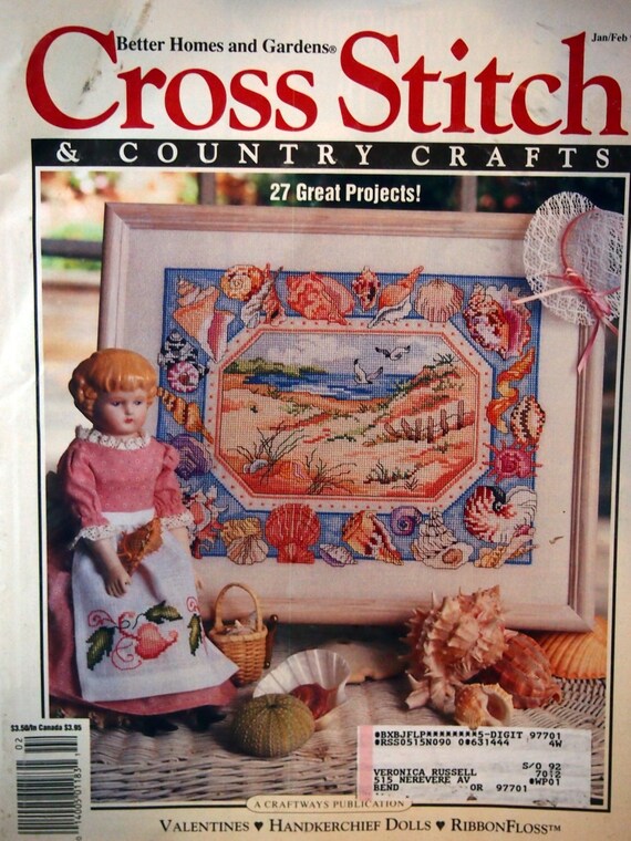 Cross Stitch and Country Crafts Cross Stitch by NeedANeedle