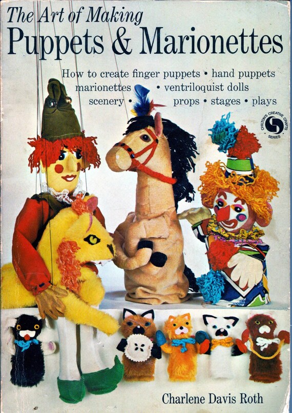 Items similar to The Art of Making Puppets & book by