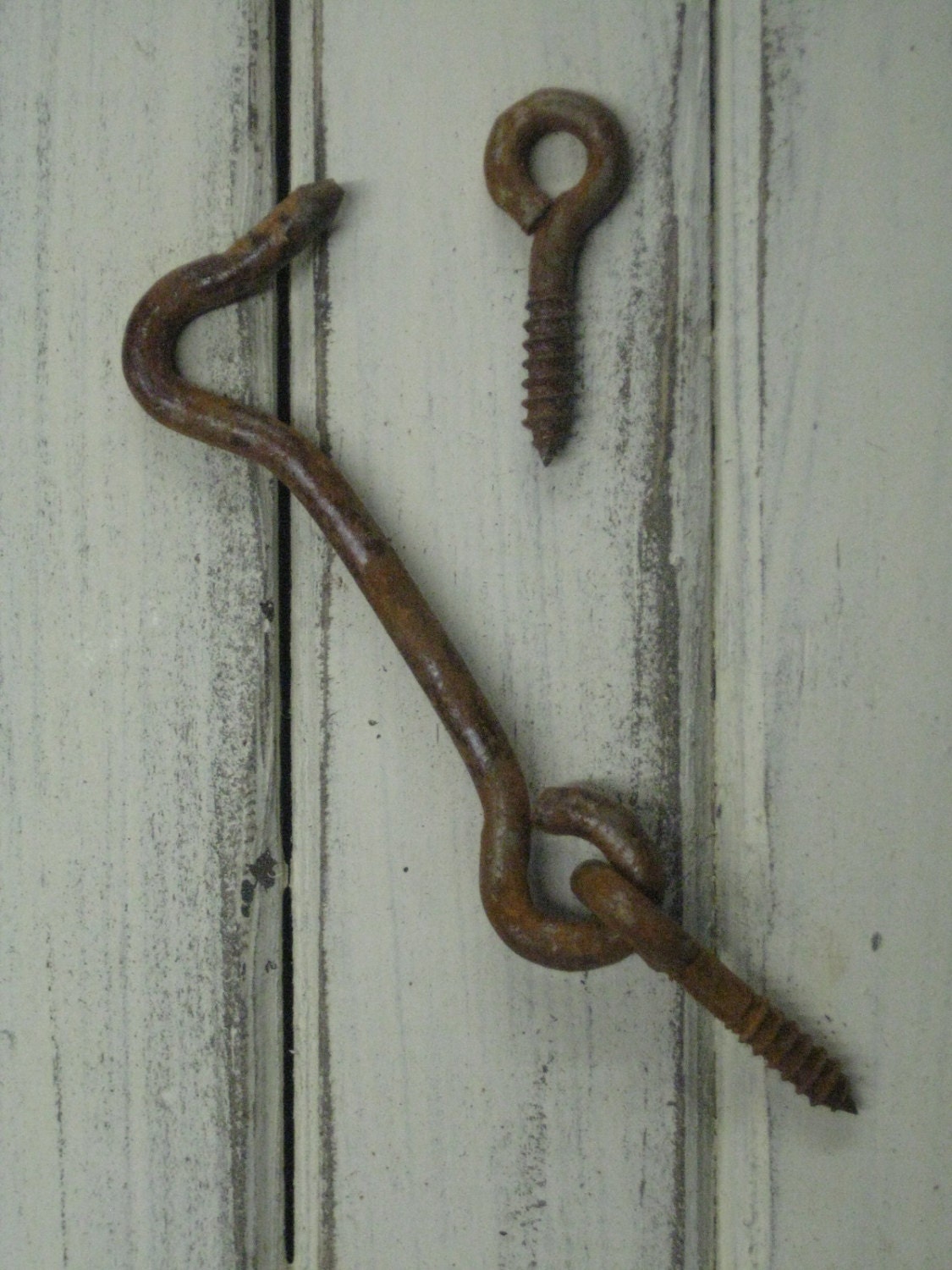 Rusty Hook n Eye Latch