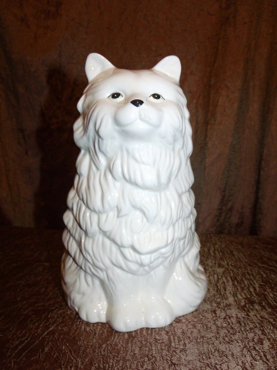 Vintage Cat Toilet Brush Holder