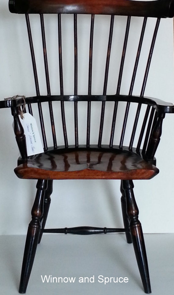 Antique/vintage Salesman Sample Windsor Chair by WinnowandSpruce