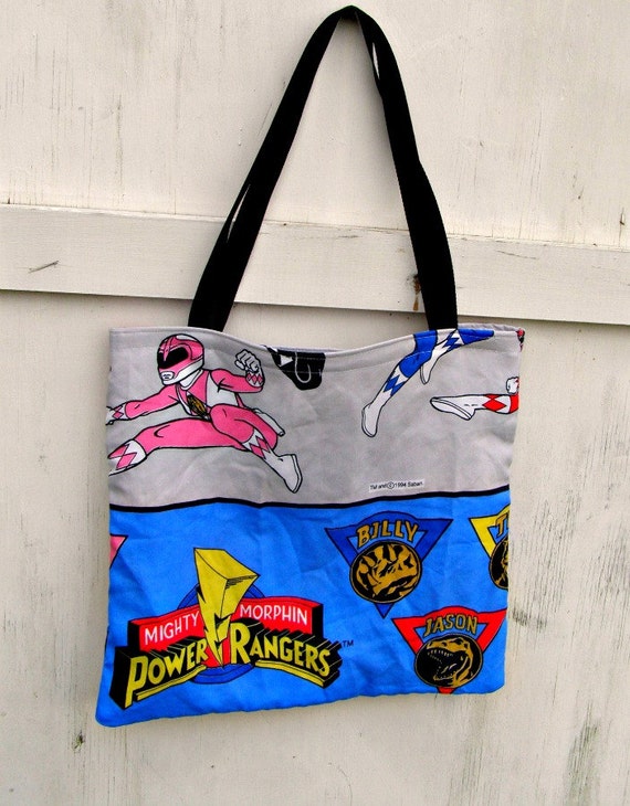 Power Ranger bag TOTE Purse gift Japan Kawaii vintage