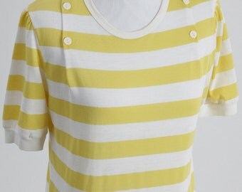 1970s Neon Scribble Top - XXL
