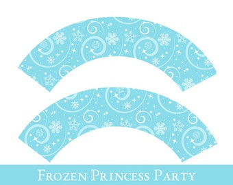 Frozen Cupcake wrappers cupcake wrapper printable cupcake