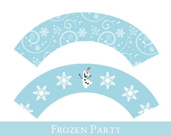 Frozen Cupcake wrappers cupcake wrapper printable cupcake