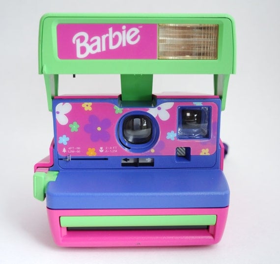 barbie polaroid camera