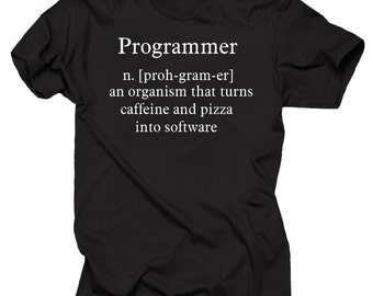 Programmer T-shirt Programming I Turn Coffee into code T-shirt