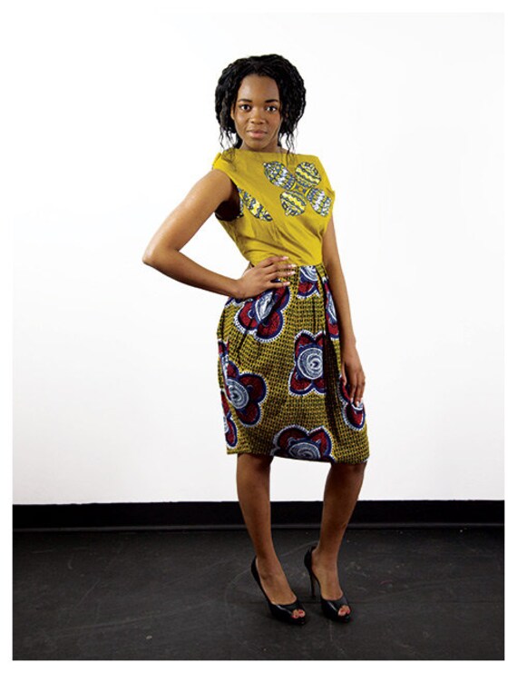 African Print Bubble Dress (FREE SHIPPING in Australia and New Zealand)