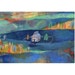The House in the hollow Illustration A3 art Print (16.5 x 11.7 in)