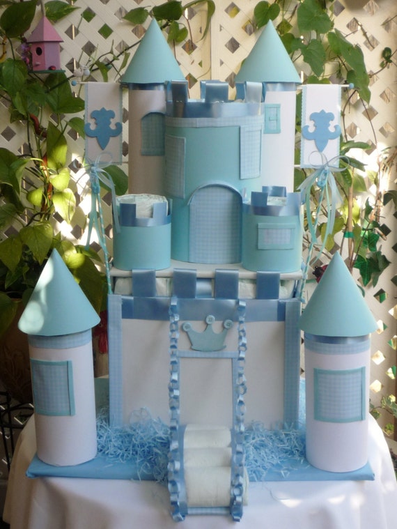 baby diaper cake shower centerpiece Shower Cake Cake Centerpiece Cake Shower Diaper Baby  Baby Diaper