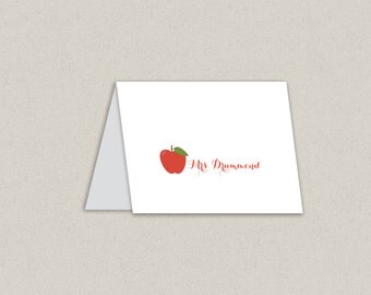 THE TEACHER personalized stationary