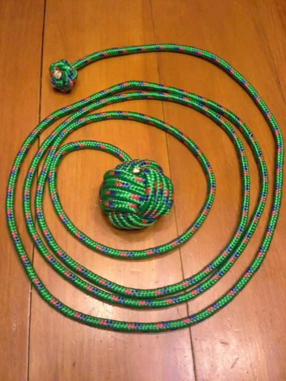 Rope Dart Green Practice Flow Arts Prop