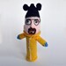 Walter Breaking Bad style finger puppet