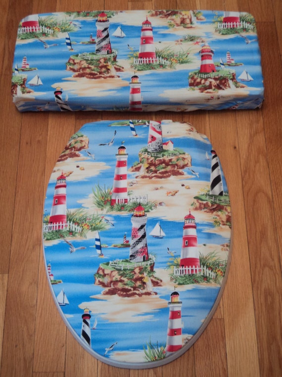 Lighthouse... Toilet Seat Cover Set