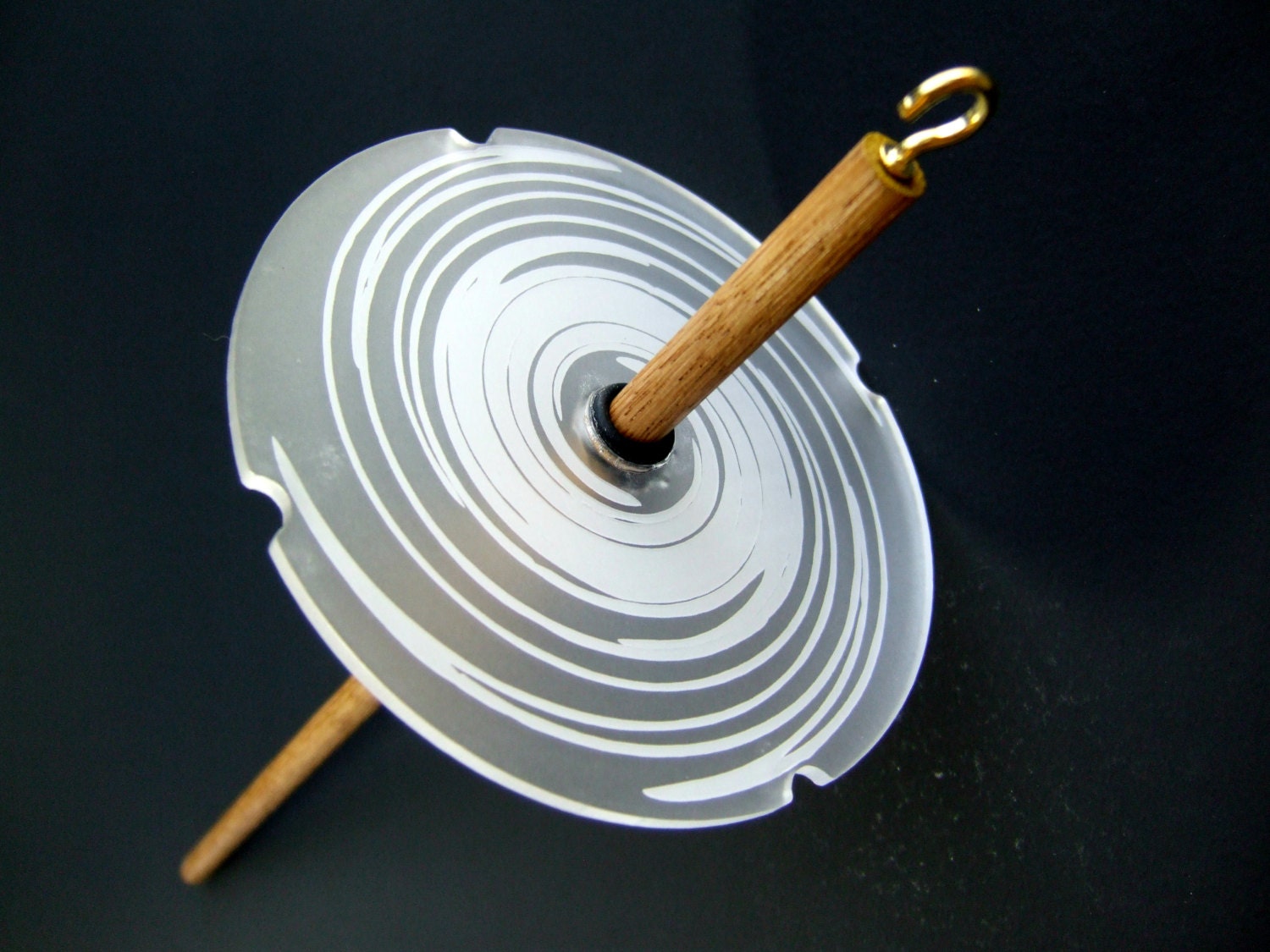 Drop Spindle for Spinning Medium Weight Yarn