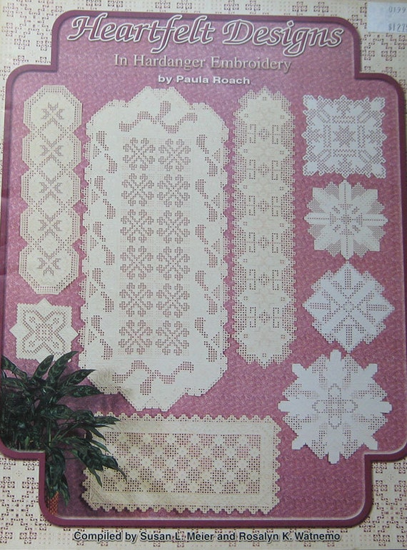Heartfelt Designs Hardanger Embroidery Pattern Book