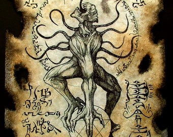cthulhu larp NYARLATHOTEP RITUALS Necronomicon demon occult dark art magick