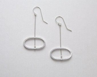 Spinning Loop Dangle Earrings