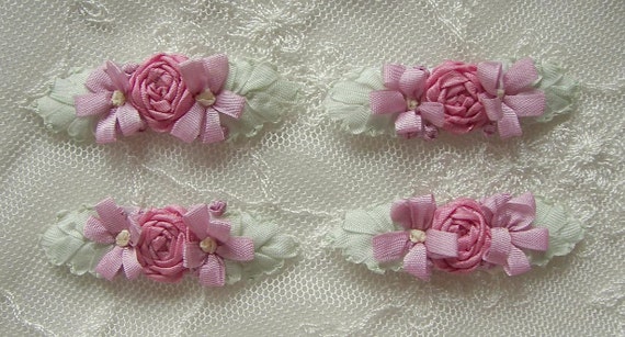 items similar to pink feather embellished with satin items similar to 4pc vintage chic mauve pink silk ribbon items similar to pink feather embellished with satin items similar to 4pc vintage chic mauve pink silk ribbon