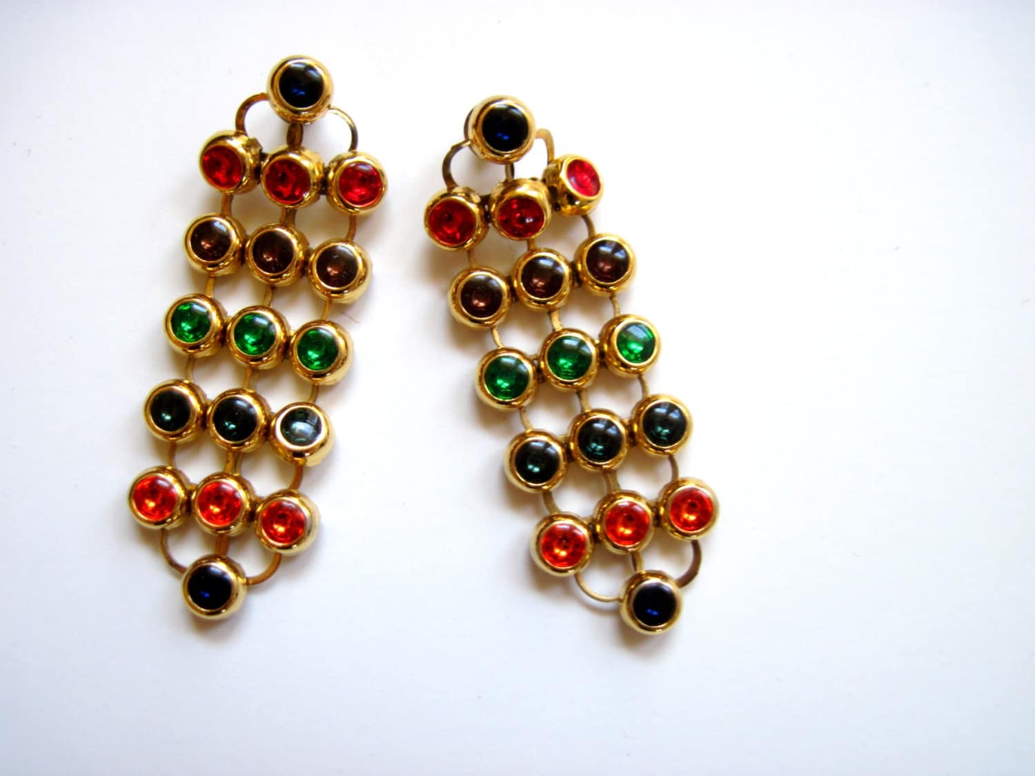 50-off-shop-sale-1980s-earrings-80s-dangling-by-lolavintage