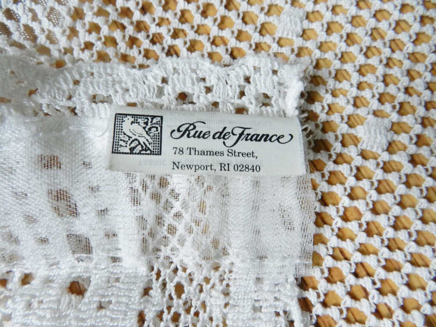 4 Rue De France Lace Curtain Panels