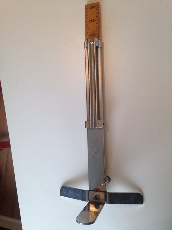 Vintage hem measuring tool by TheFabricEmporium on Etsy