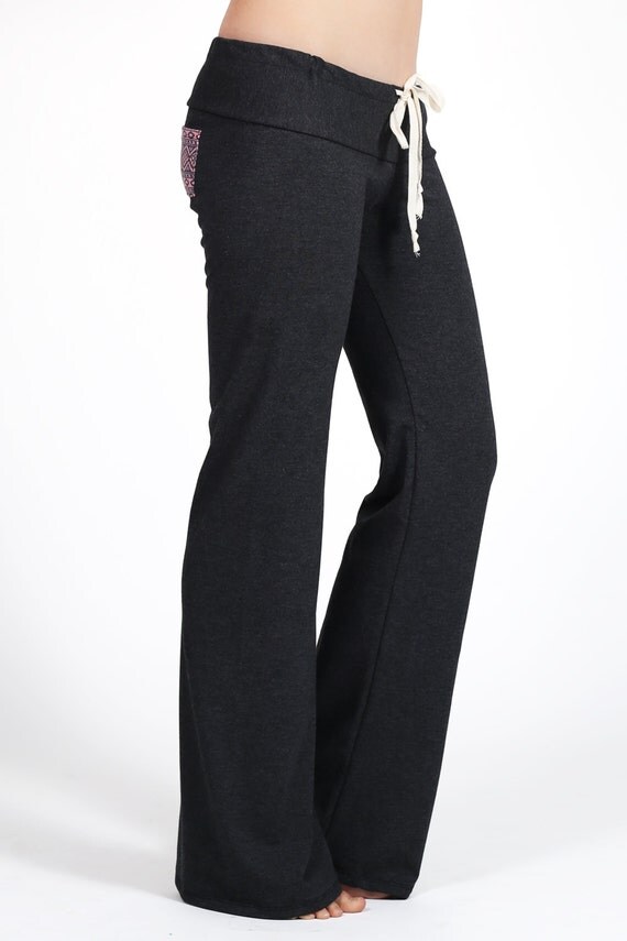 yoga lounge pants yoga clothes bamboo clothing gray yoga