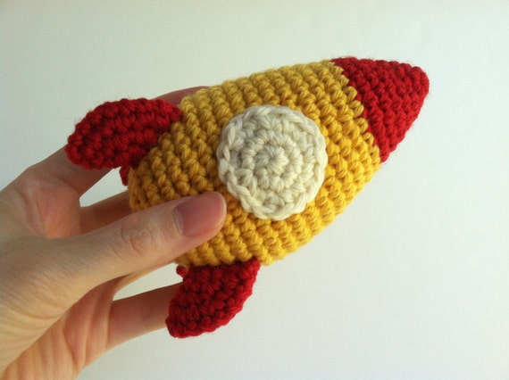 plush rocket ship