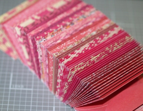 Perfectly Pink 20 Mini Envelopes Business Card Size Tiny