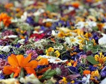 Dried Flower Confetti, Wedding Confetti, Flower Petal, Dried Flowers, Petal Confetti, Wedding Decor, Tossing Flower, Flower Girl, 2 US cups
