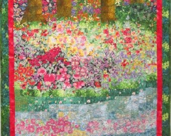 Reflections Original Art Quilt by Lenore Crawford