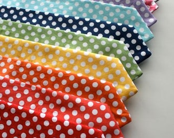 Little and Big Guy Necktie Tie - POLKA DOT Collection - (Newborn-Adult) - Baby Boy Toddler Teen Man - (Made to Order) Spring Easter