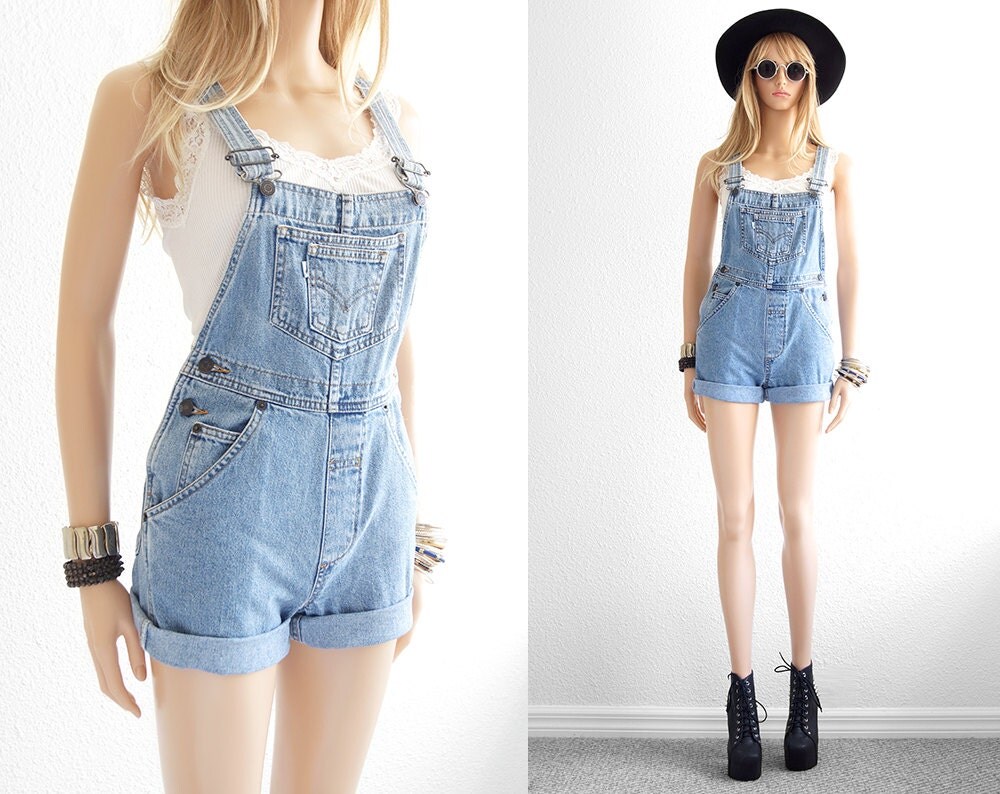 levis shorts overalls