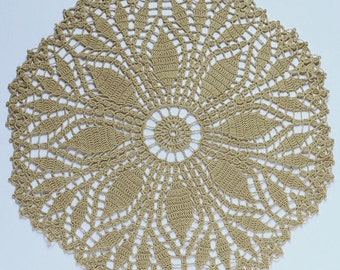 Vintage Crochet Doily Pattern - Skill level easy - Thread Crochet