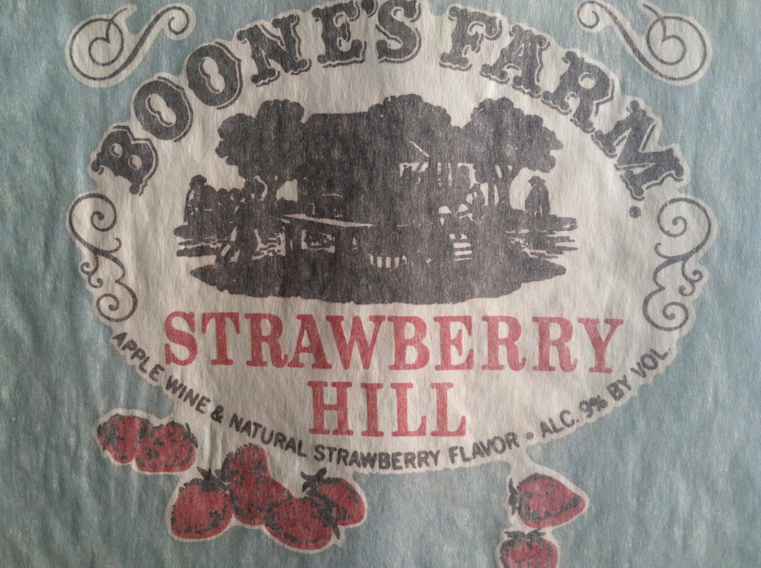 1970's style BOONES FARM Strawberry Hill Apple WINE unused
