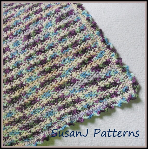 Lacy Baby Afghan Crochet Pattern