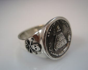 Cross Of Lorraine Magnum PI Team Ring Sterling by silver999