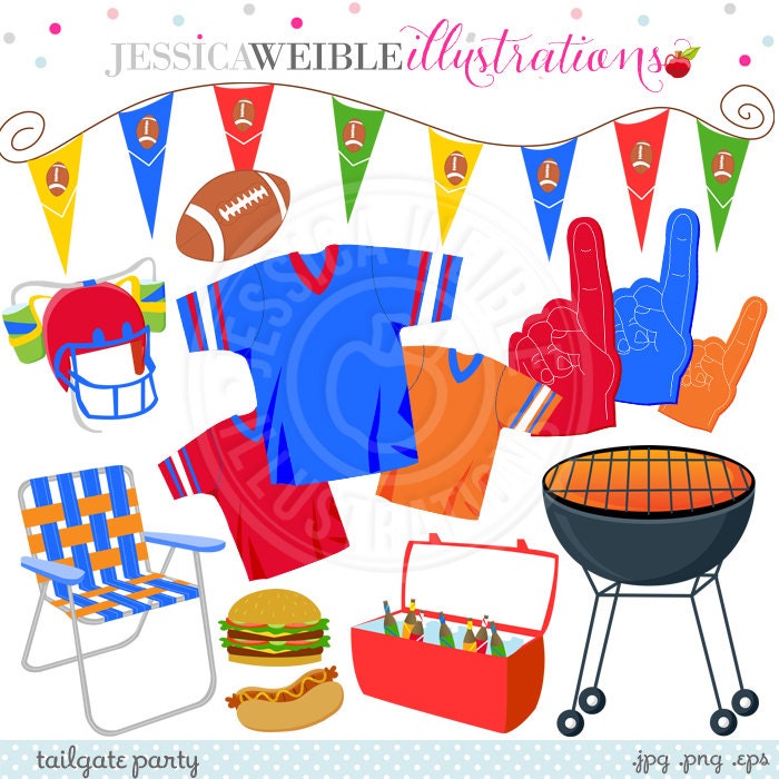 football tailgate clipart - photo #10