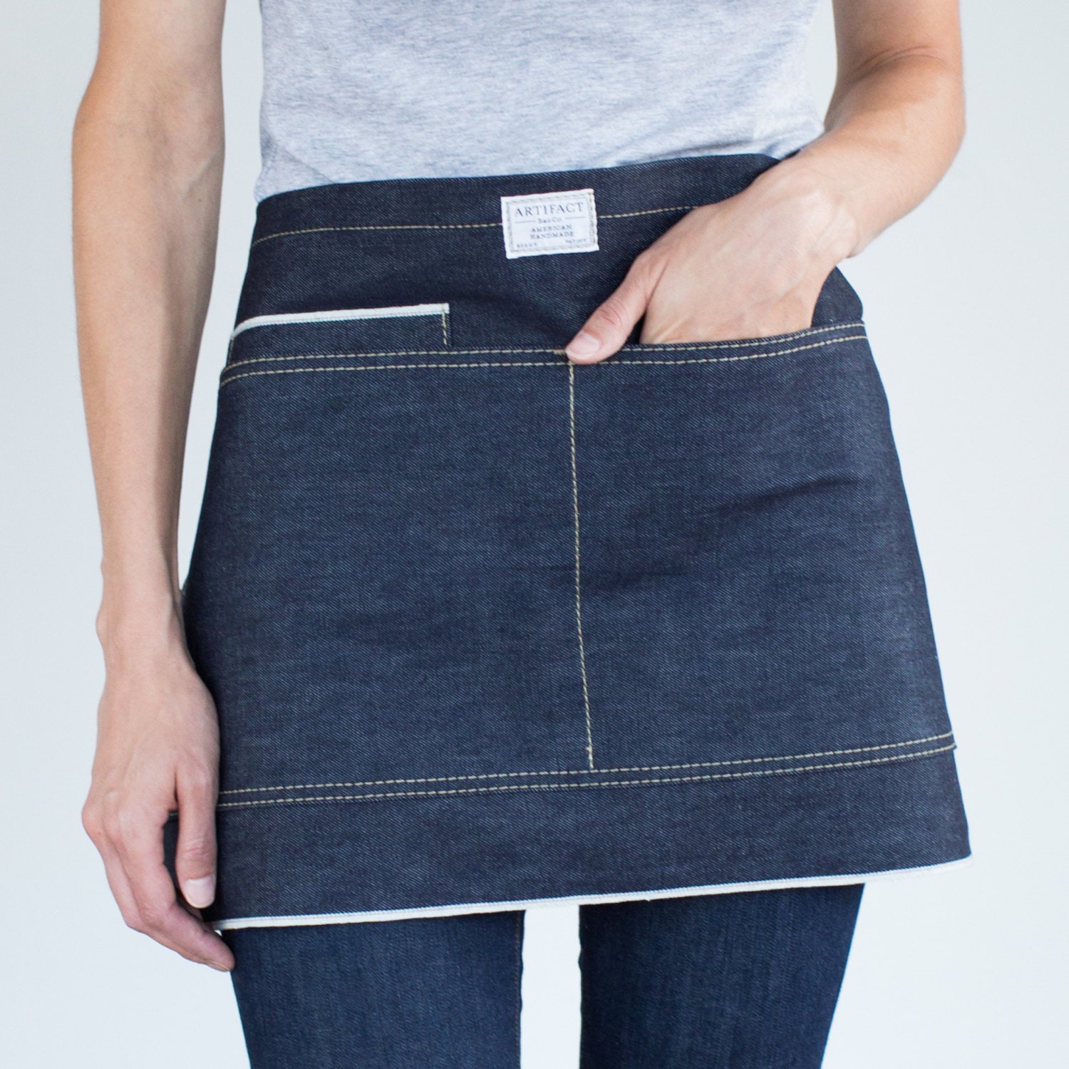 Cone Denim Waist Apron by ArtifactBags on Etsy