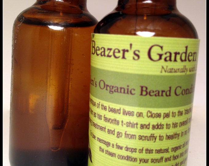 Beard & Scalp Conditioning Oil - Mens Organic Skincare - Gifts for Men - Gifts for Dad - Birthday - Wedding - For Him - Fathers Day gift