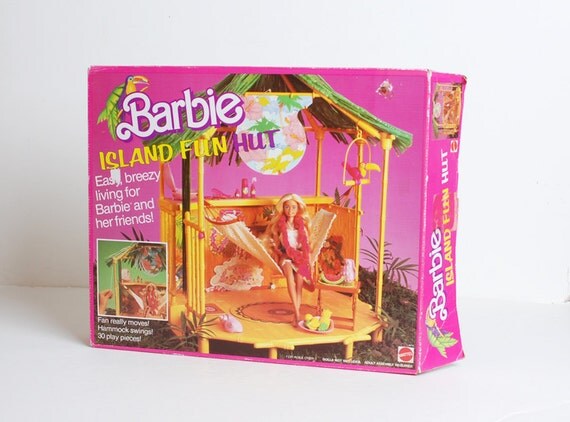 barbie tropical hut